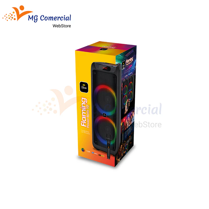 MLAB PARLANTE FLAMING POWER BASS 10