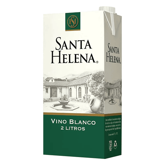 Santa Helena Tetra Vino Blanco 2L