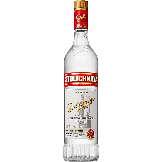 Vodka Stolichnaya 750CC
