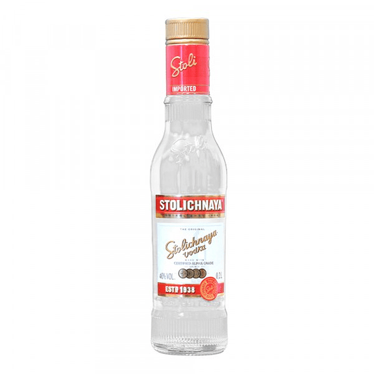 Vodka Stolichnaya 200cc