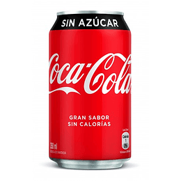 Coca cola Zero lata 350cc