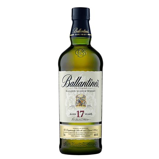 Whisky Ballantines 17 años 750cc