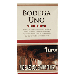 Bodega Uno Tetra Vino Tinto 1L