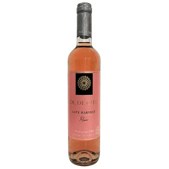 SOL DE CHILE LATE HARVEST ROSE 500cc 