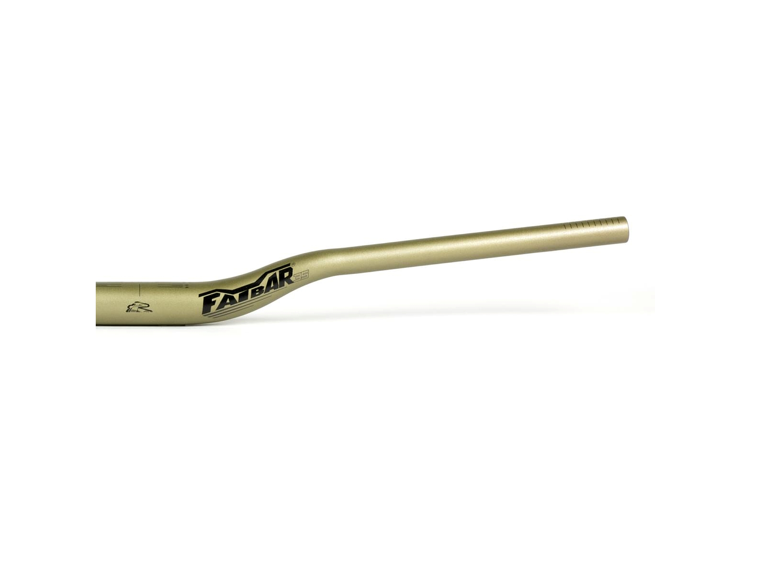 Manubrio Renthal Fatbar 35 V3 800x35mm Rise 30mm Dorado 2