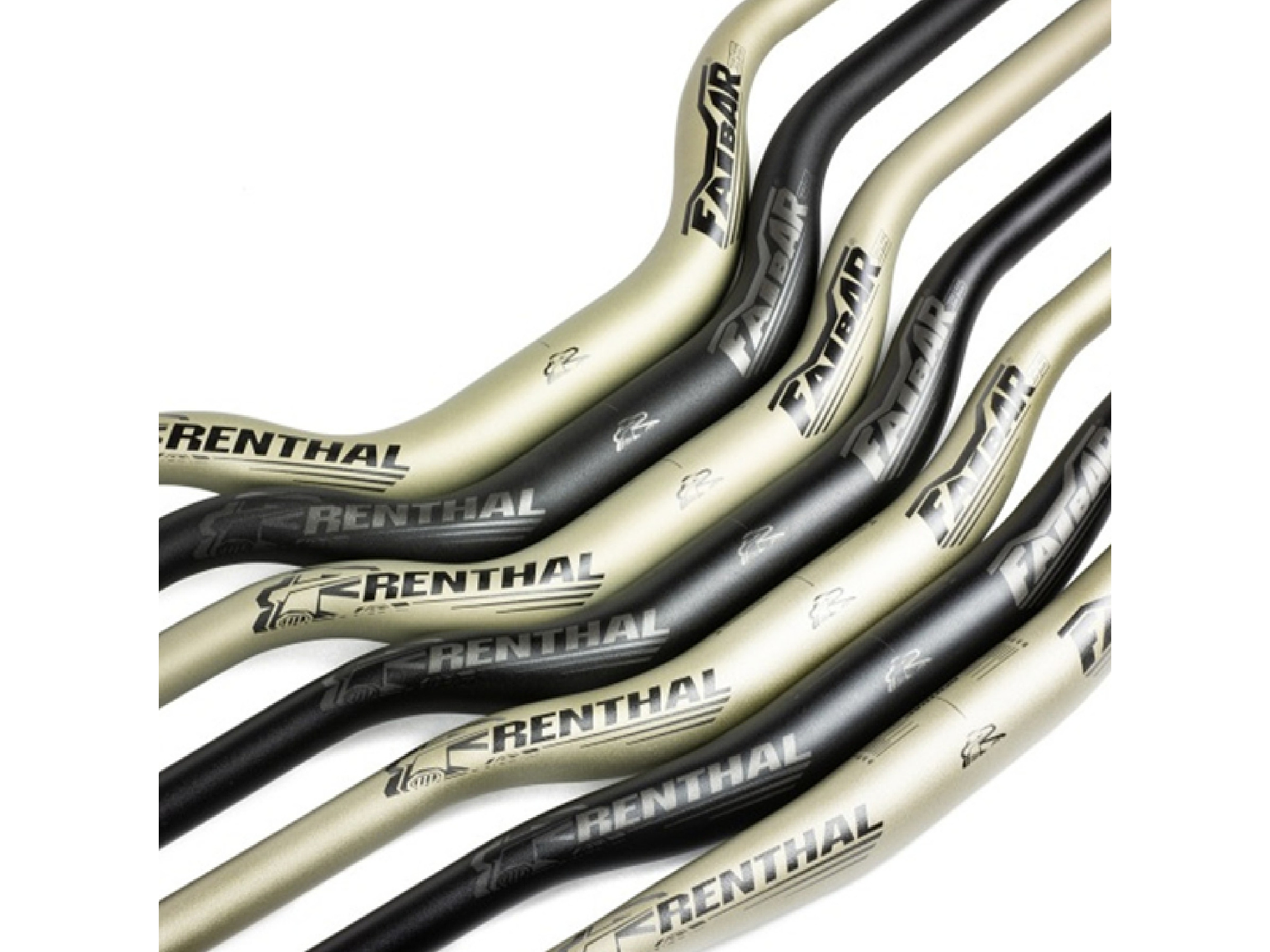 Manubrio Renthal Fatbar 35 V3 800x35mm Rise 30mm Dorado 4