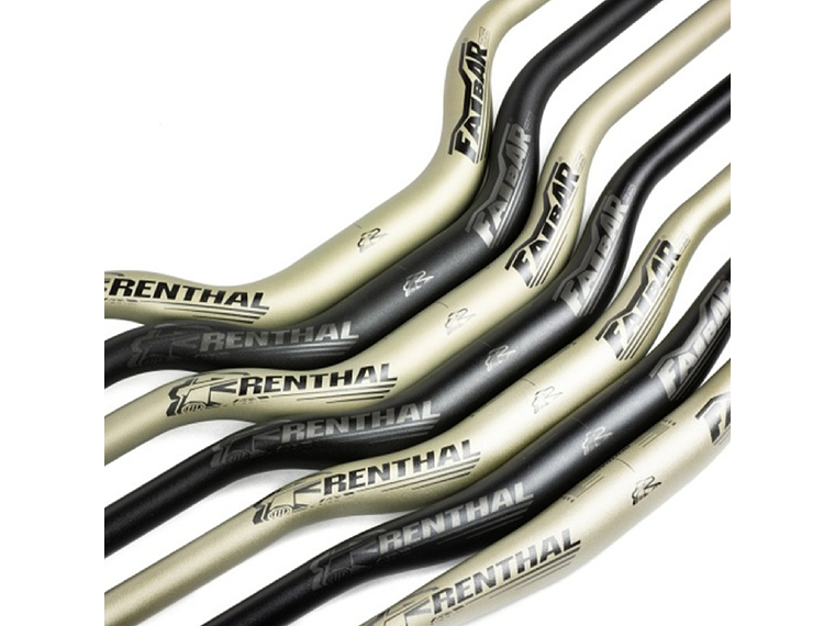 Manubrio Renthal Fatbar 35 V3 800x35mm Rise 30mm Dorado 4