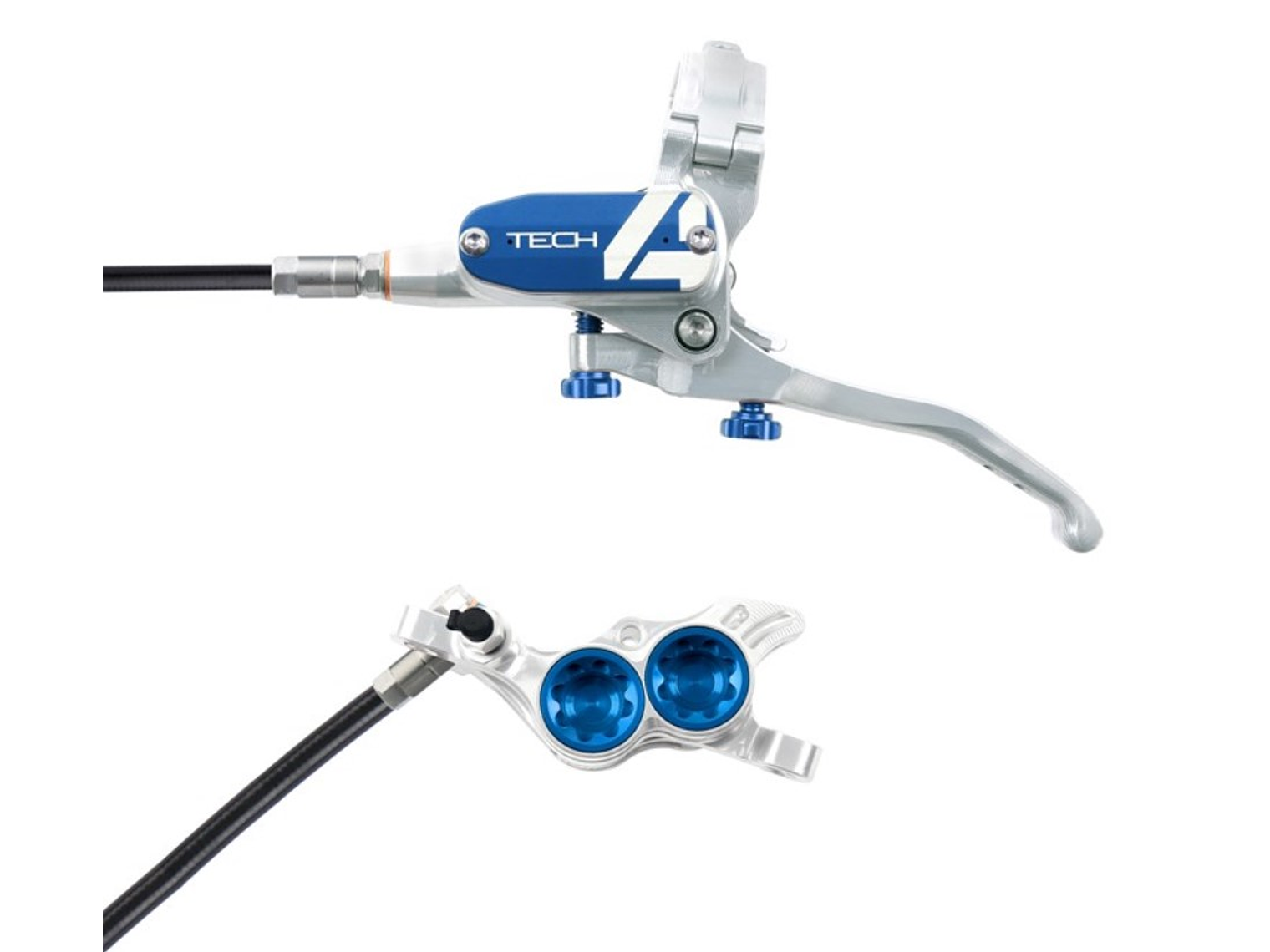 Freno Hope Tech 4 E4 Plata 2