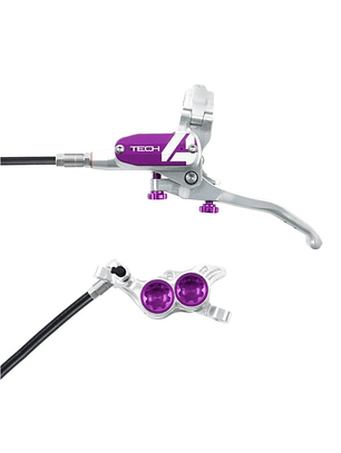 Freno Hope Tech 4 E4 Plata