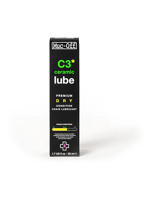 Lubricante De Cadena Seco Dry C3 Ceramic Lube Muc-off 50ml