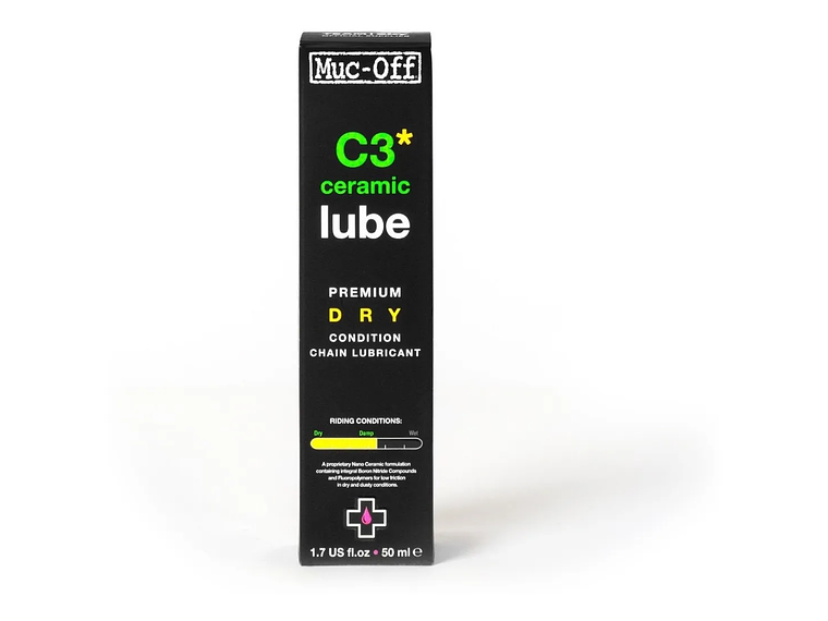Lubricante De Cadena Seco Dry C3 Ceramic Lube Muc-off 50ml 2