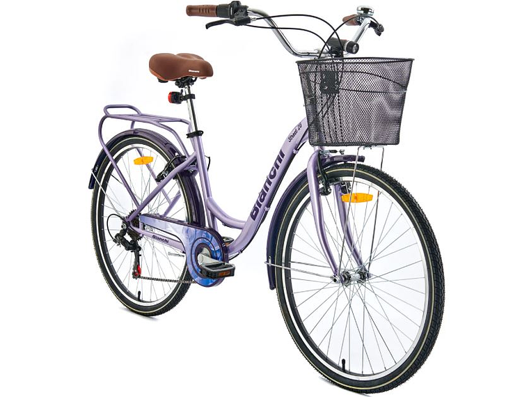 Bianchi Street 26 Lady – Bicicleta Urbana Lila Claro 3