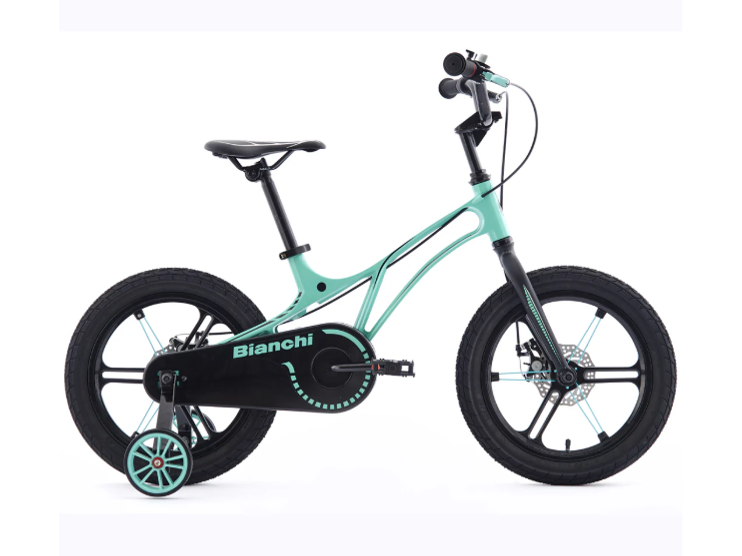 Bianchi MTB PRO-16 – Bicicleta Infantil Celeste Bianchi Magnesio 1