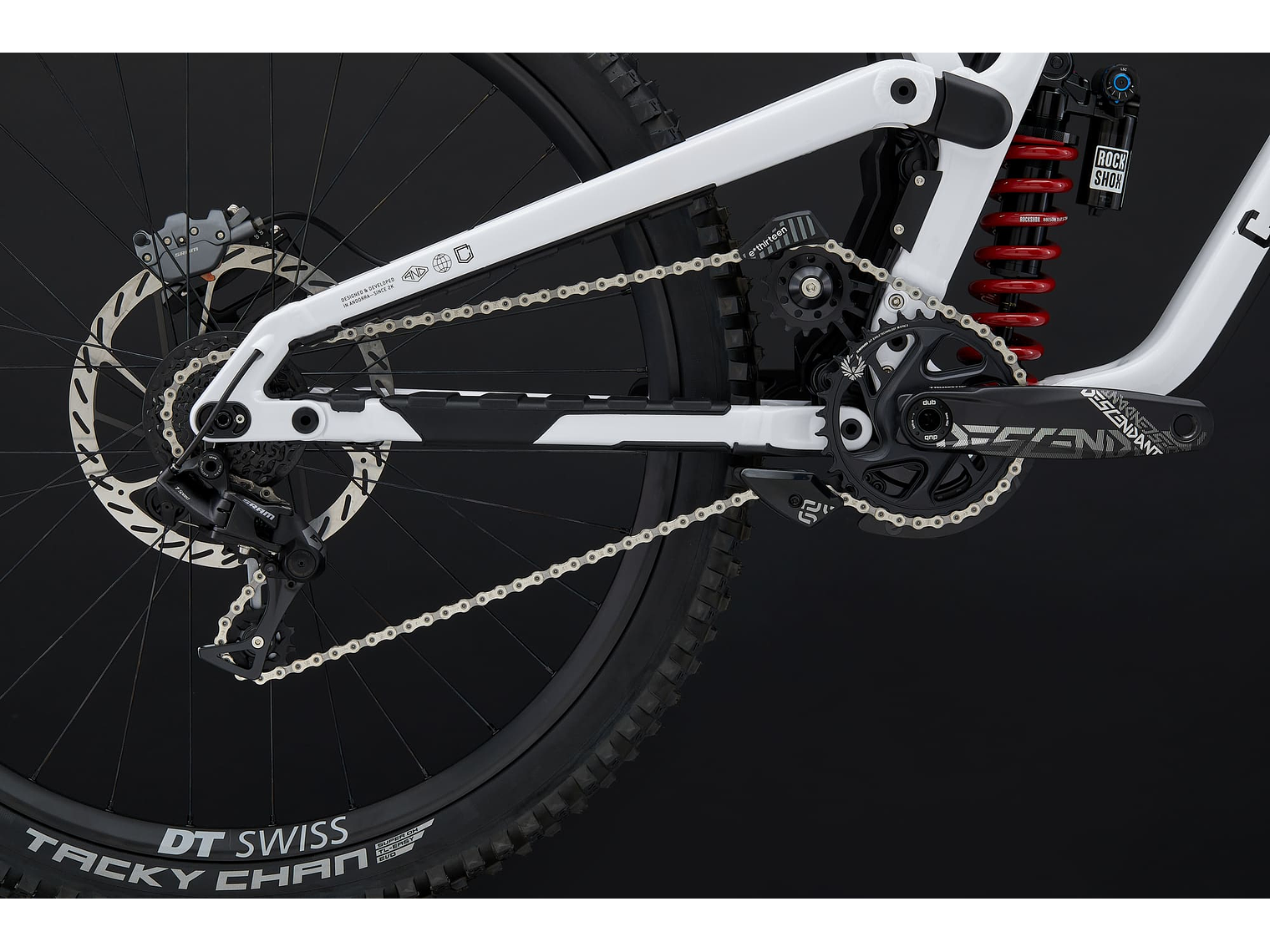 Commencal Supreme DH V5 RockShox Pure White 2026 4