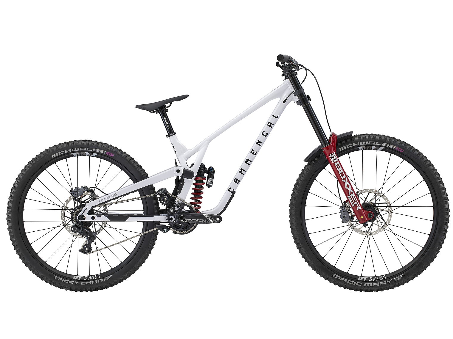 Commencal Supreme DH V5 RockShox Pure White 2026 1