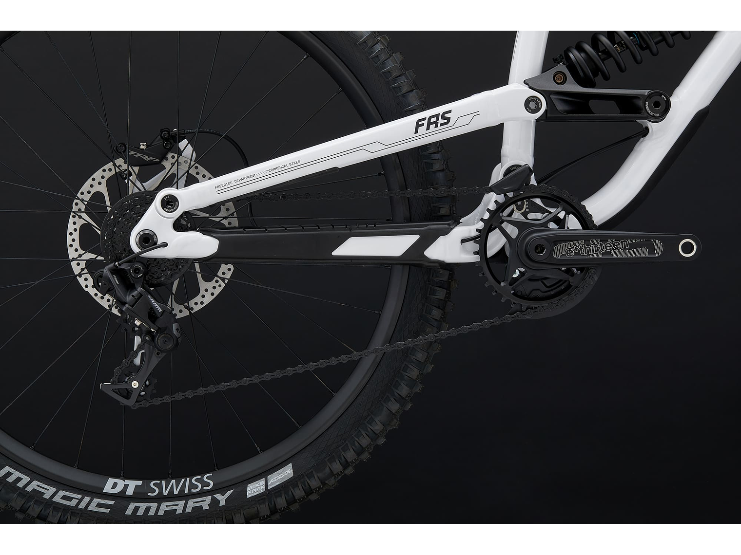 Bicicleta Commencal FRS Park 2025 Pure White 4