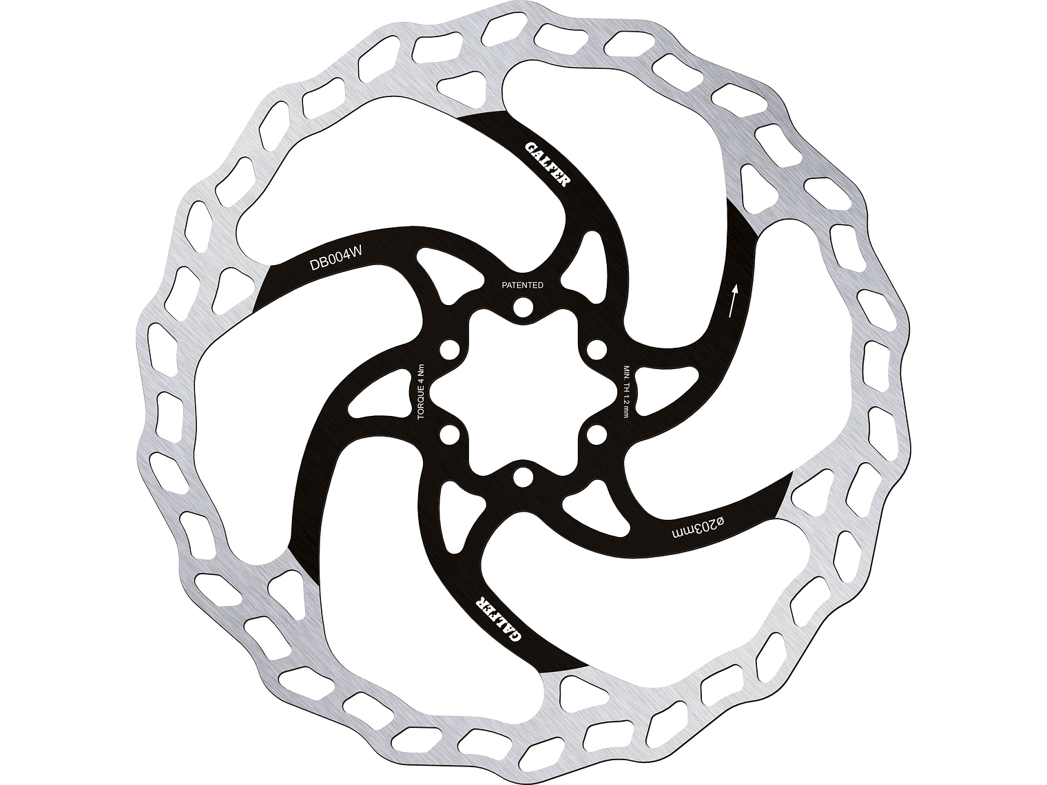 Disco de Freno Galfer Wave 203 mm 1