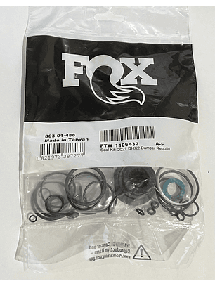 Kit de Sellos FOX DHX2 2021 – Rebuild Damper 