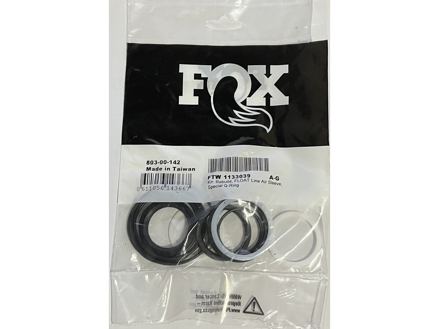 Kit de Retenes de Aire Fox Float y DPX2 2