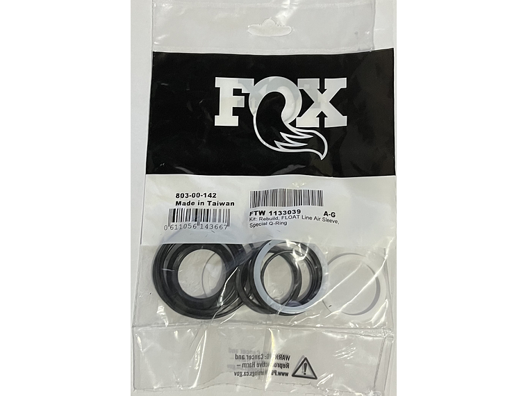 Kit de Retenes de Aire Fox Float y DPX2 2