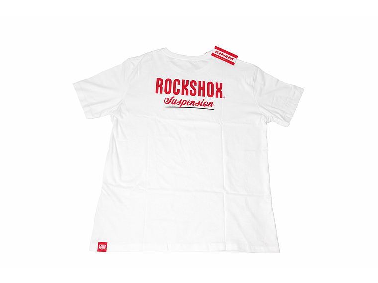 Polera RockShox Pennant Blanca 2