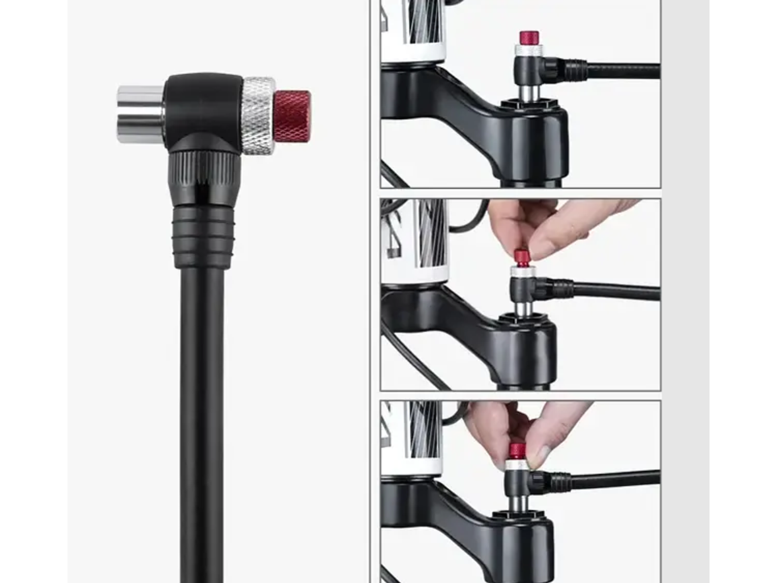 Bombín Beto Horquilla y Shock 400 PSI con Manómetro 2