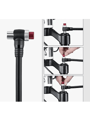 Bombín Beto Horquilla y Shock 400 PSI con Manómetro