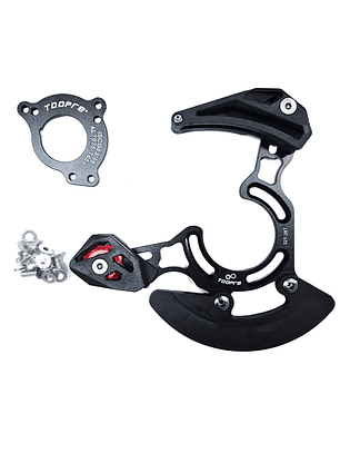 Guía de Cadena MTB ISCG-03 / ISCG-05 Aluminio con Protector Bashguard