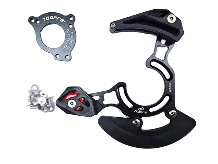 Guía de Cadena MTB ISCG-03 / ISCG-05 Aluminio con Protector Bashguard 2