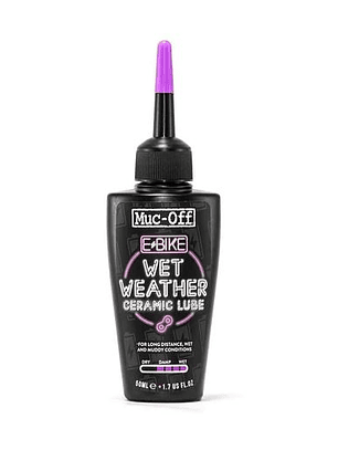 Lubricante Muc-Off eBike Wet Lube 50 ml para Cadena