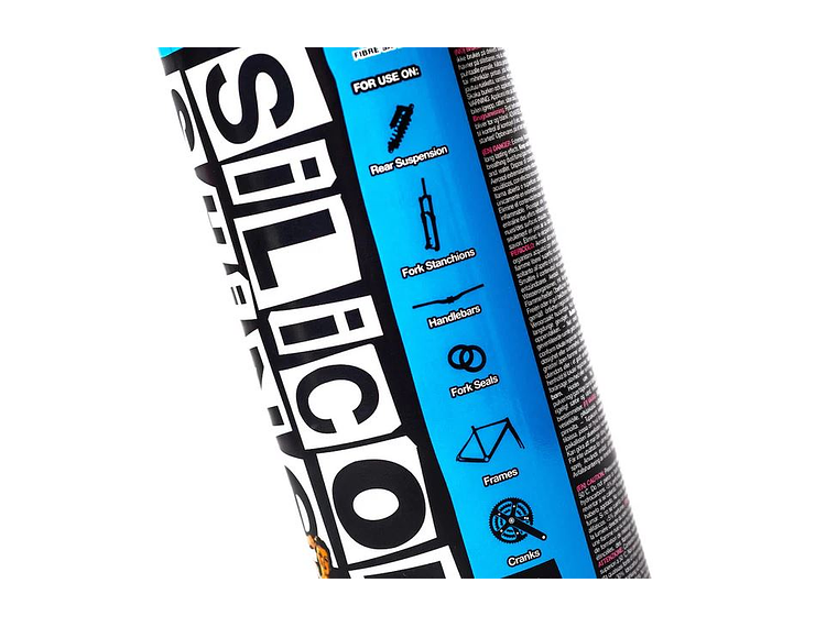 Silicona Muc-Off Silicone Shine Aerosol 500 ml 2