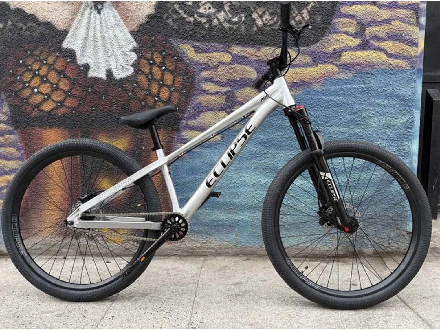 Bicicleta Eclipse Street Silver Aro 26 Urban / Dirt 1