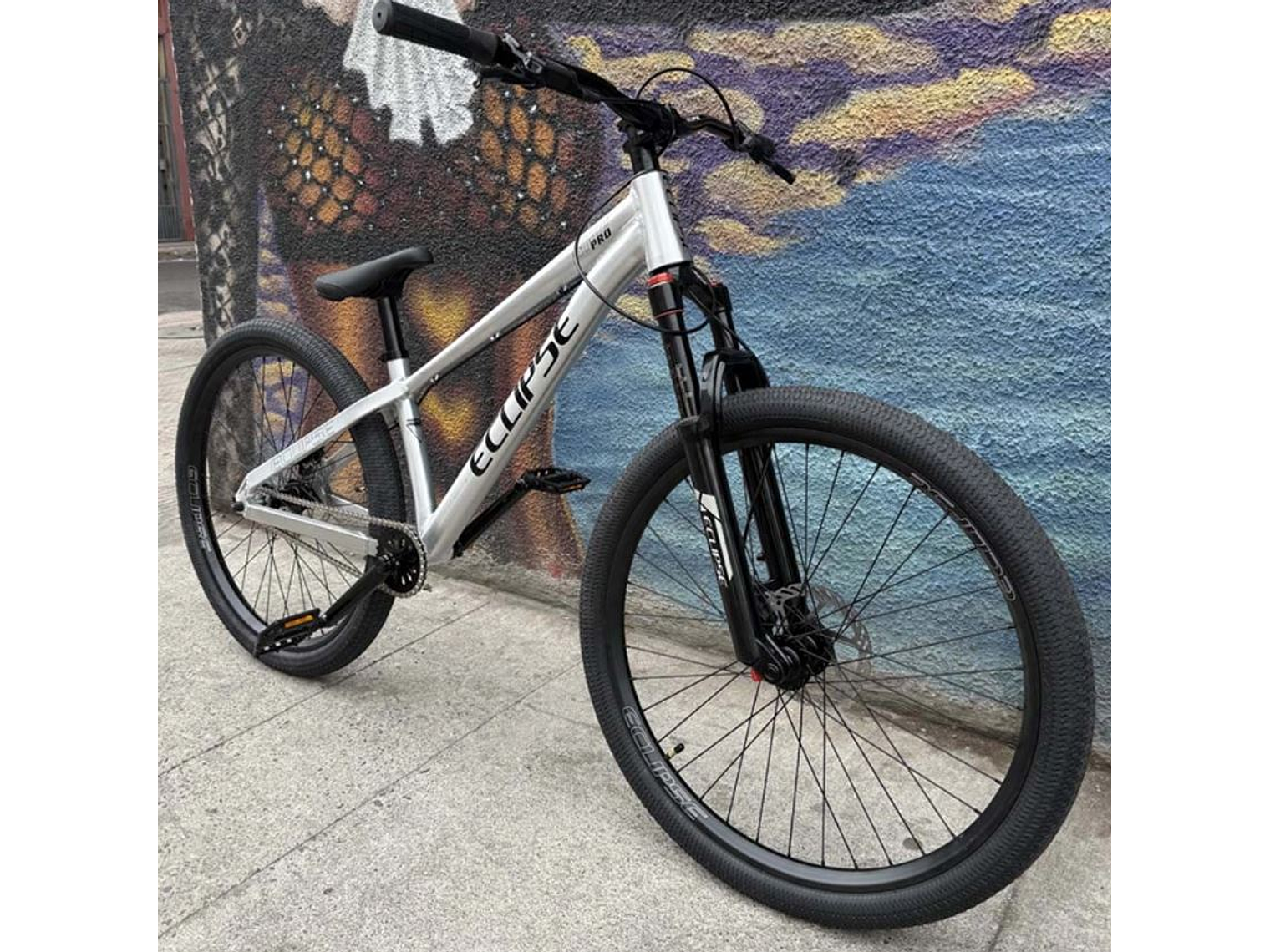 Bicicleta Eclipse Street Silver Aro 26 Urban / Dirt 2