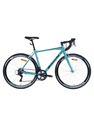 Bicicleta Ruta Bianchi Corsa Plus 700C 14 Velocidades Celeste