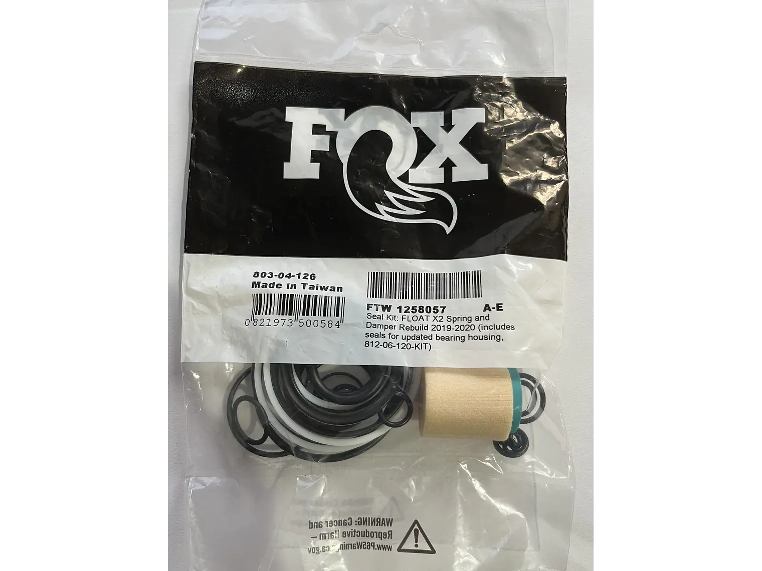 Kit de Sellos FOX Float X2 Spring & Damper Rebuild 2