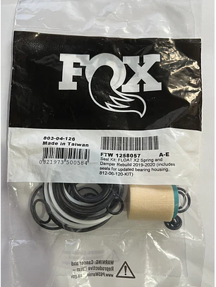 Kit de Sellos FOX Float X2 Spring & Damper Rebuild