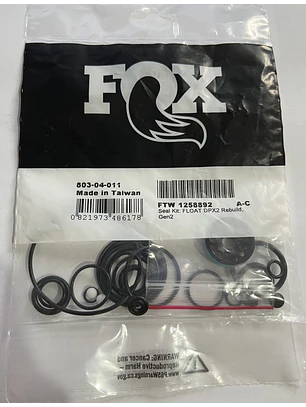 Kit de Sellos FOX Float DPX2 Gen 2 Rebuild