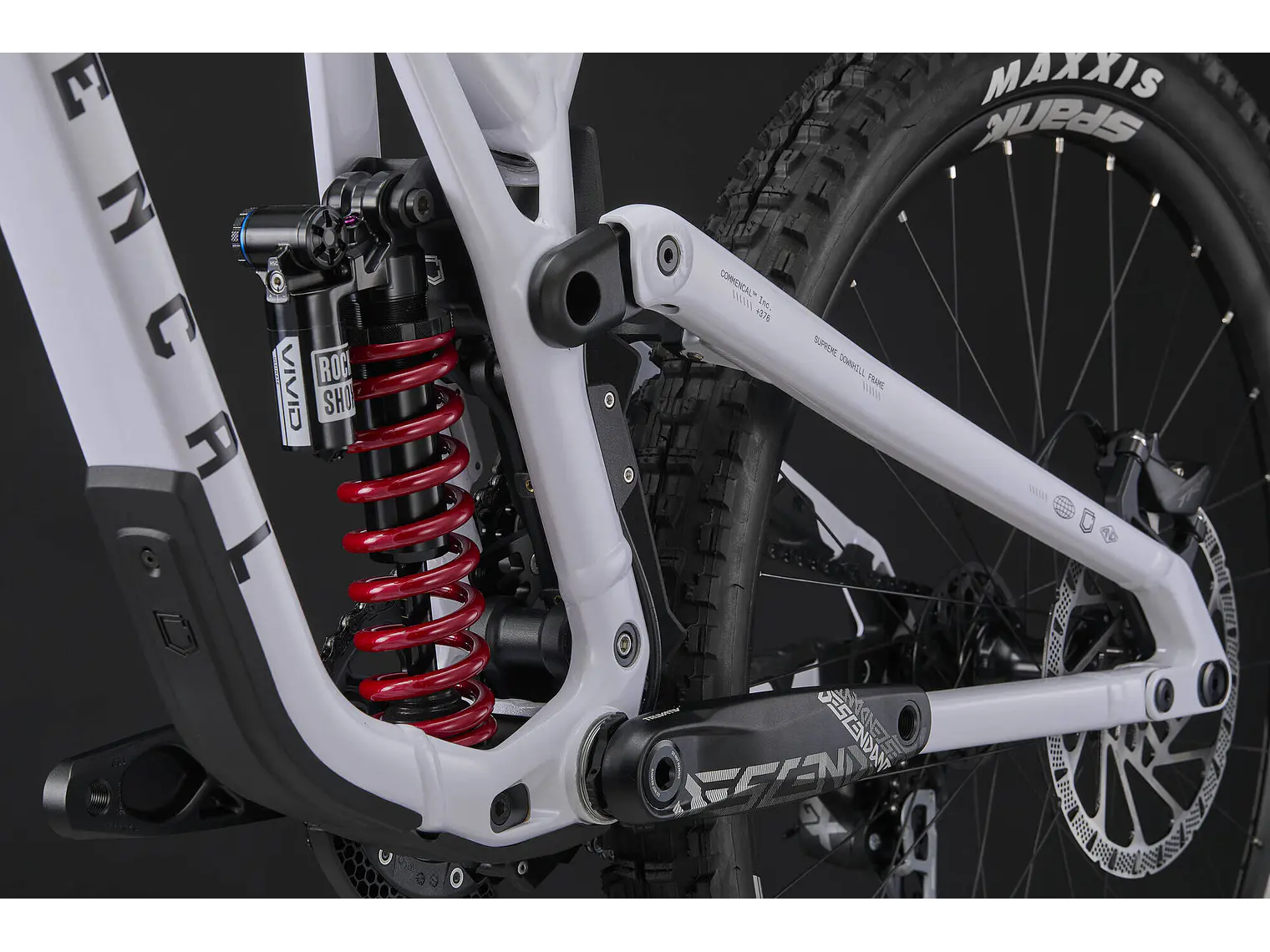 Commencal SUPREME DH V5 XS Pure White 2026 9