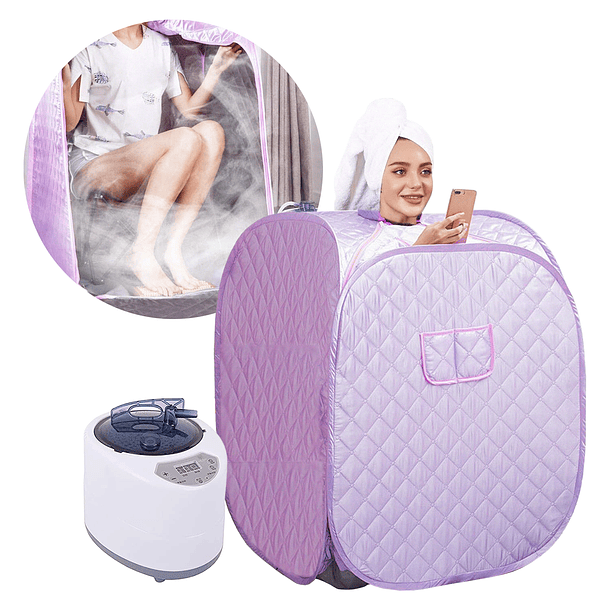 Sauna De Vapor Portátil Hogar Carpa Plegable Spa Baño Cuerpo