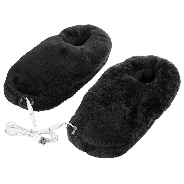 Pantuflas Térmicas Calienta Pies Calefacción Eléctrica Usb 1