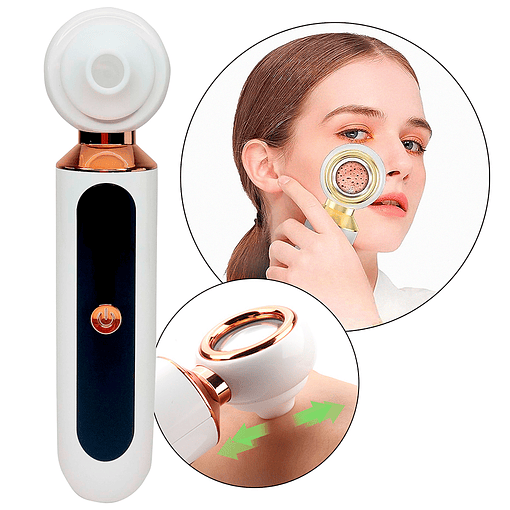 Limpiador Facial Eléctrico Con Lupa Y Luz