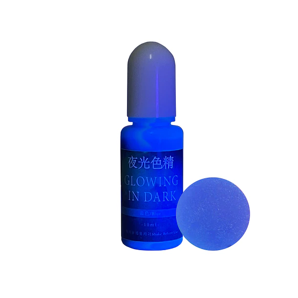Pigmento Fluorescente Per Resina Epossidica - 10 X 25g (250g) - Polvere Fosforescente Glow In The Dark Per Sapone, Nail Art, Acrilico - 2