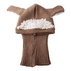 Gorro Con Cuello Para Bebé Niño/a Diseño Invierno Calientito 5