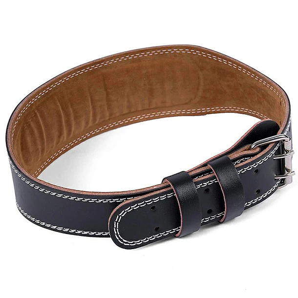4,75 "poder Cinturón De Levantamiento De Cuero En Piel Natural Tamaño: XXL ( 44" – 50