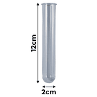 Tubo De Ensayo Soporte Para Florero Hidropónico 12cm 2