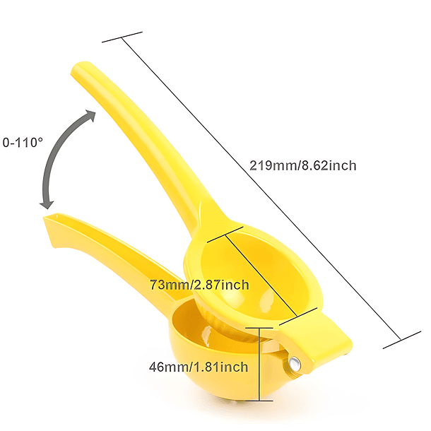 Exprimidor Manual De Limon Prensa Para Citricos Doble Mango  2