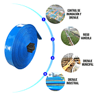 Manguera Plana 2 Pulgadas Rollo 100 Mts 5 Bar 4