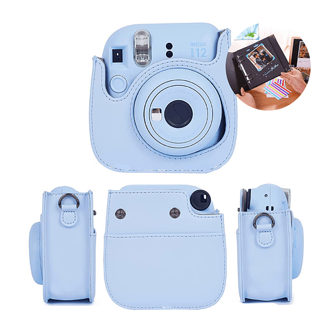Funda Fujifilm para Cámara Instax Mini 12 Azul