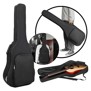 Funda Para Guitarra Acústica Clásica Mochila 40 Pulgadas