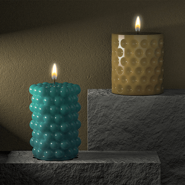 Molde De Silicona Para Velas Y Jabones Con Forma Hexagonal 3